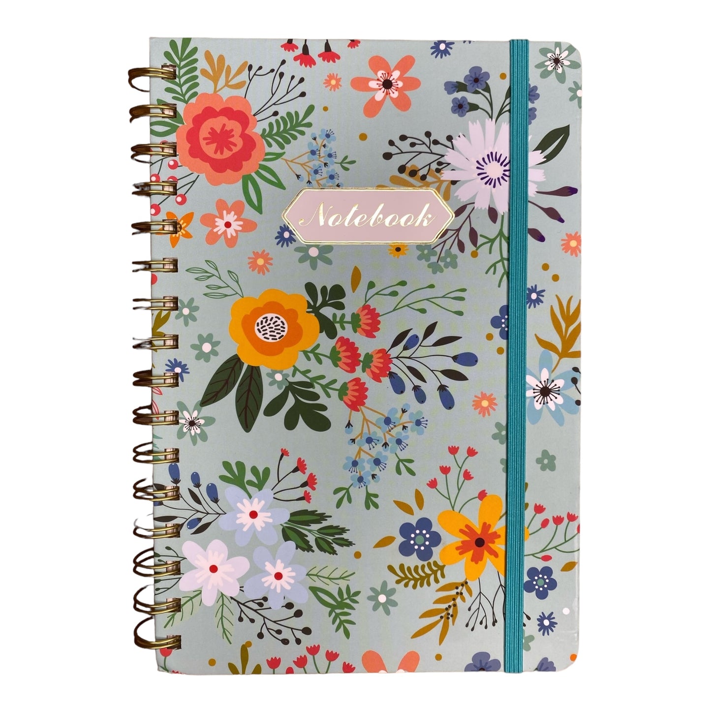 Floral - Spiral Lined Notebook