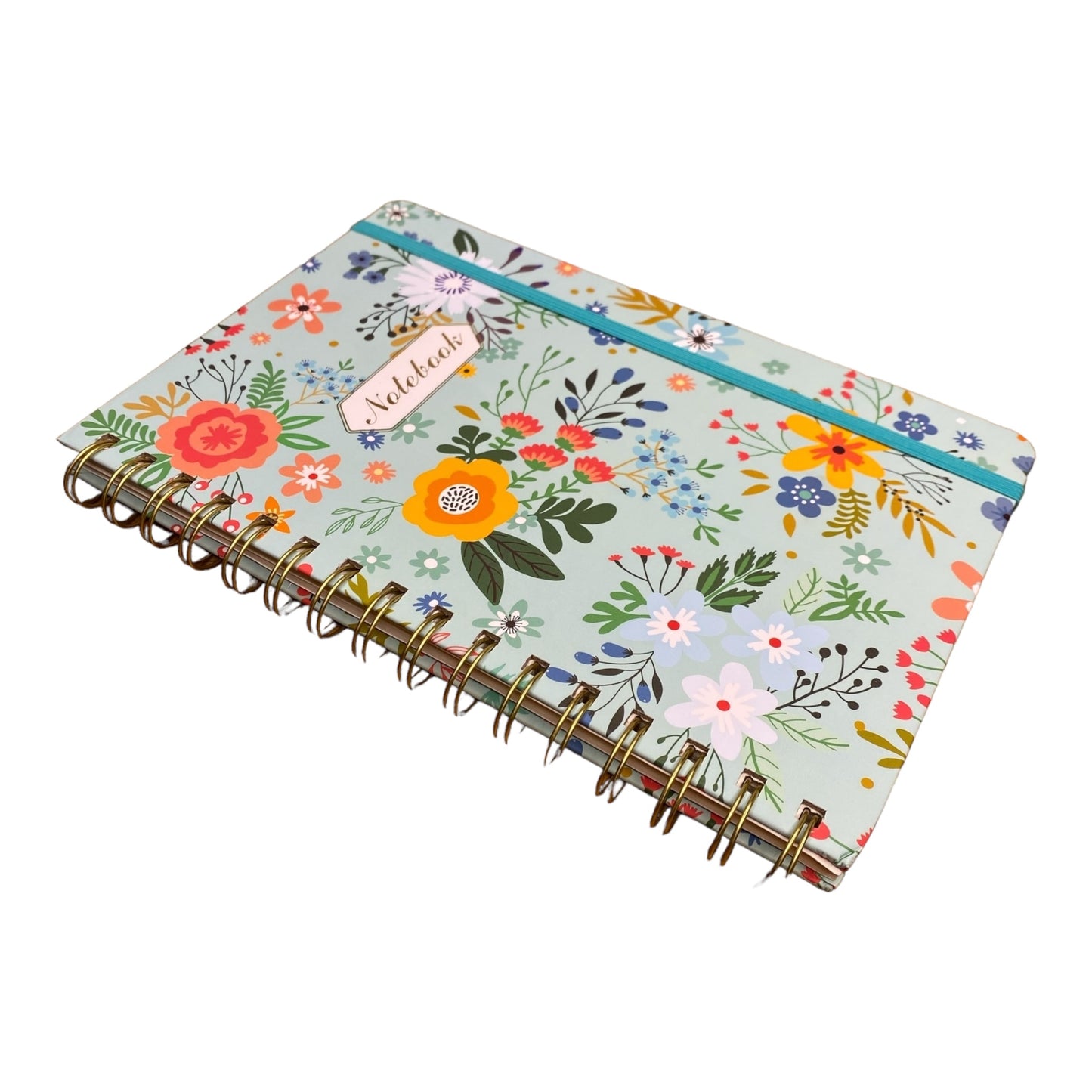 Floral - Spiral Lined Notebook