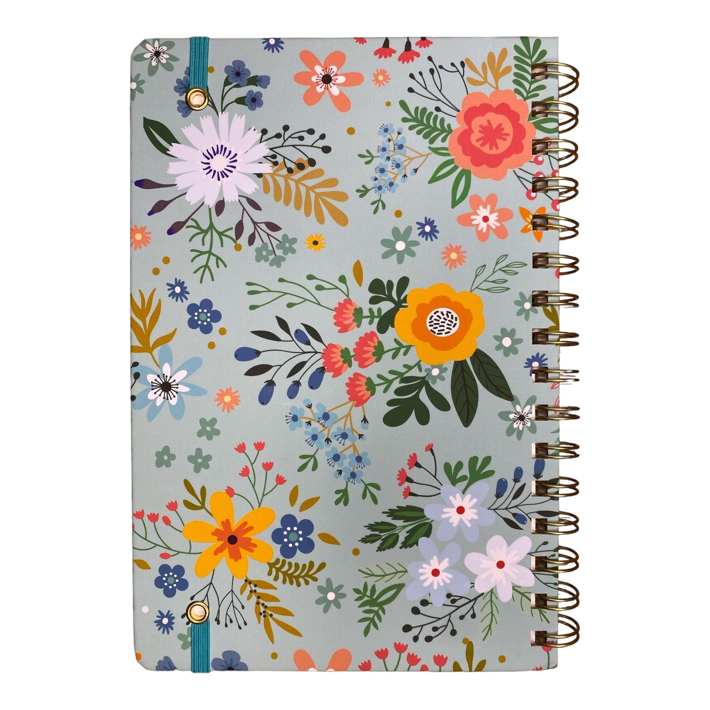 Floral - Spiral Lined Notebook