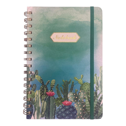 Succulent - Spiral Lined Notebook